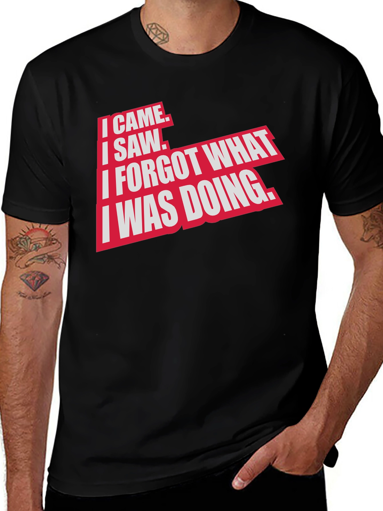 Variant 29 of I Came I Saw Funny Graphic T-Shirt