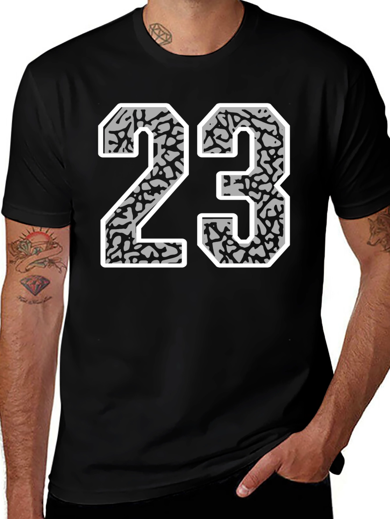 Jordan 23 T-Shirt Cement Print