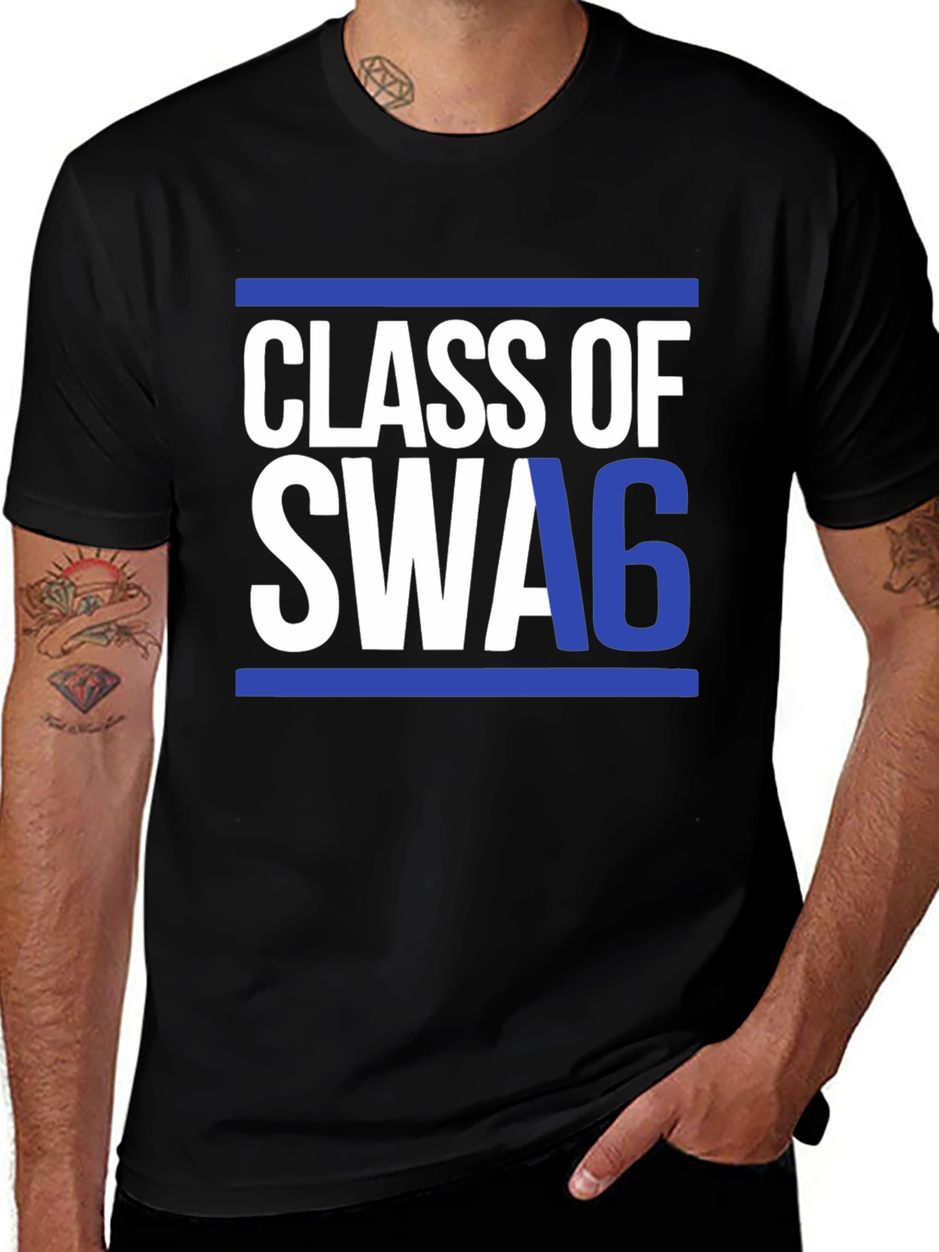 Variant 11 of Class of Swag 6 Black T-Shirt