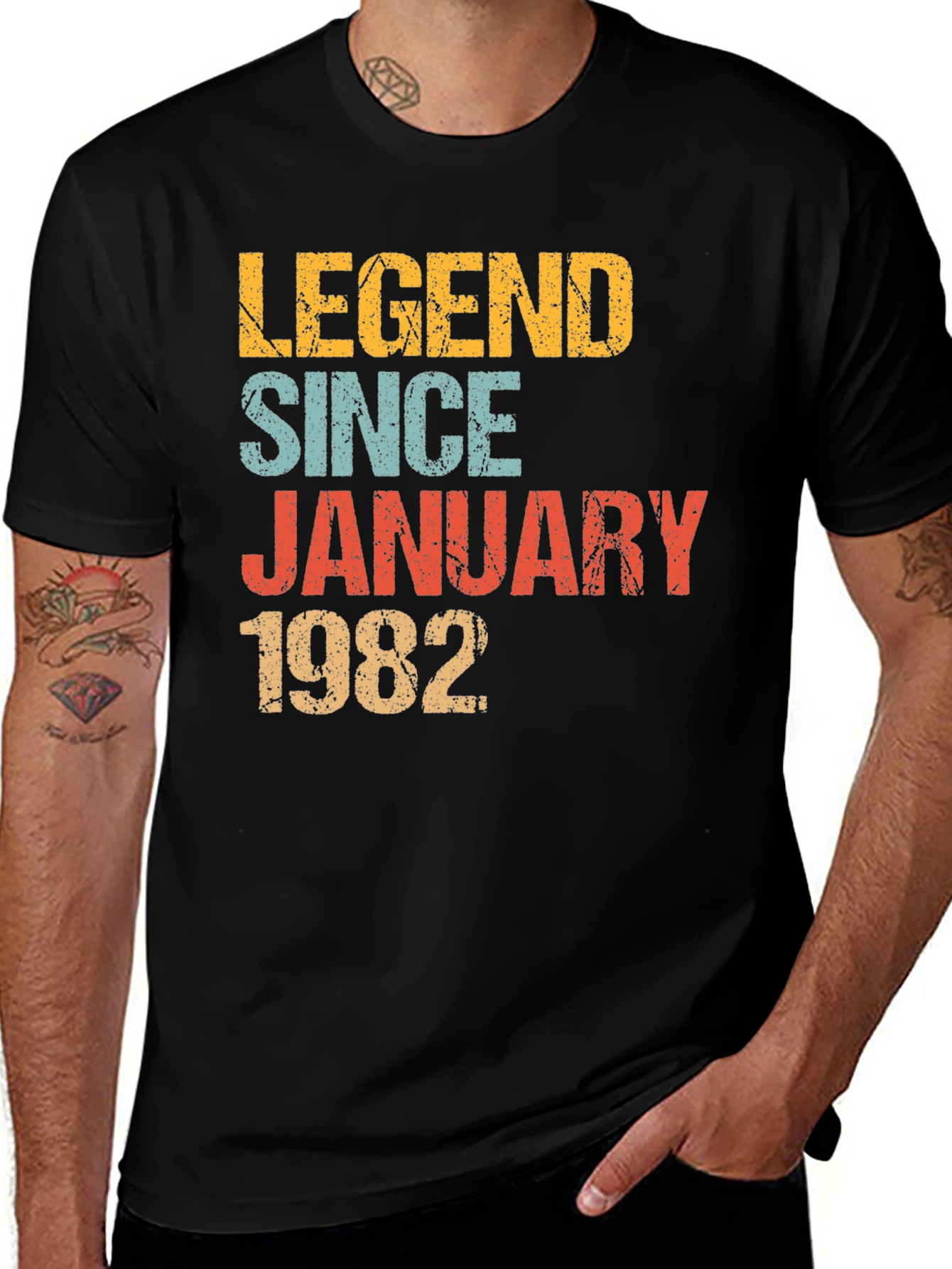 Variant 27 of Legend Since January 1982 Graphic T-Shirt