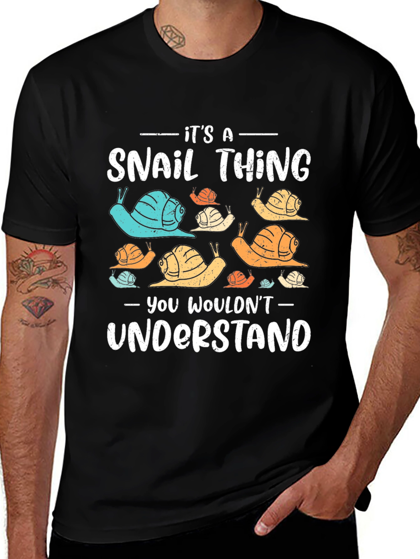 Variant 15 of It's a Snail Thing T-Shirt
