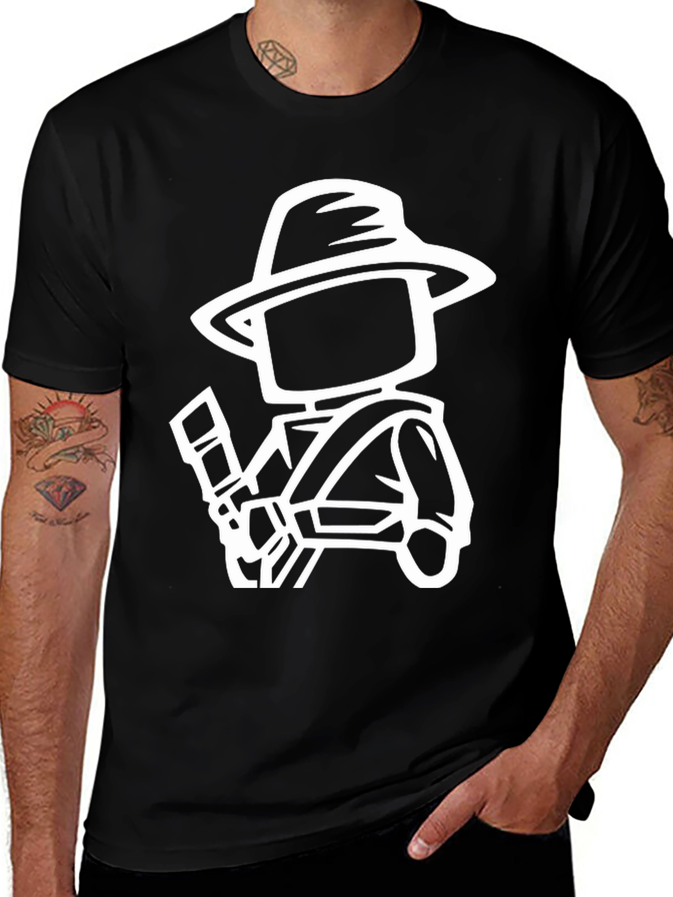 Cool Lego Adventurer T-Shirt - Black