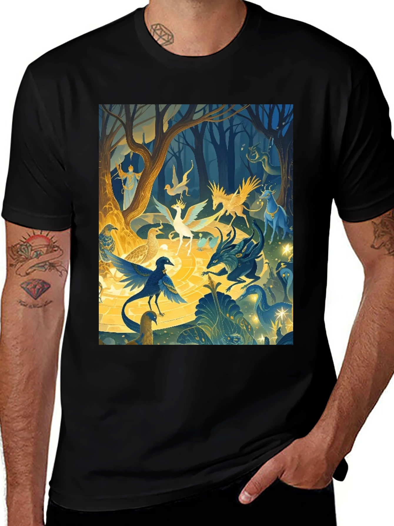Variant 16 of Enchanted Forest Graphic Tee