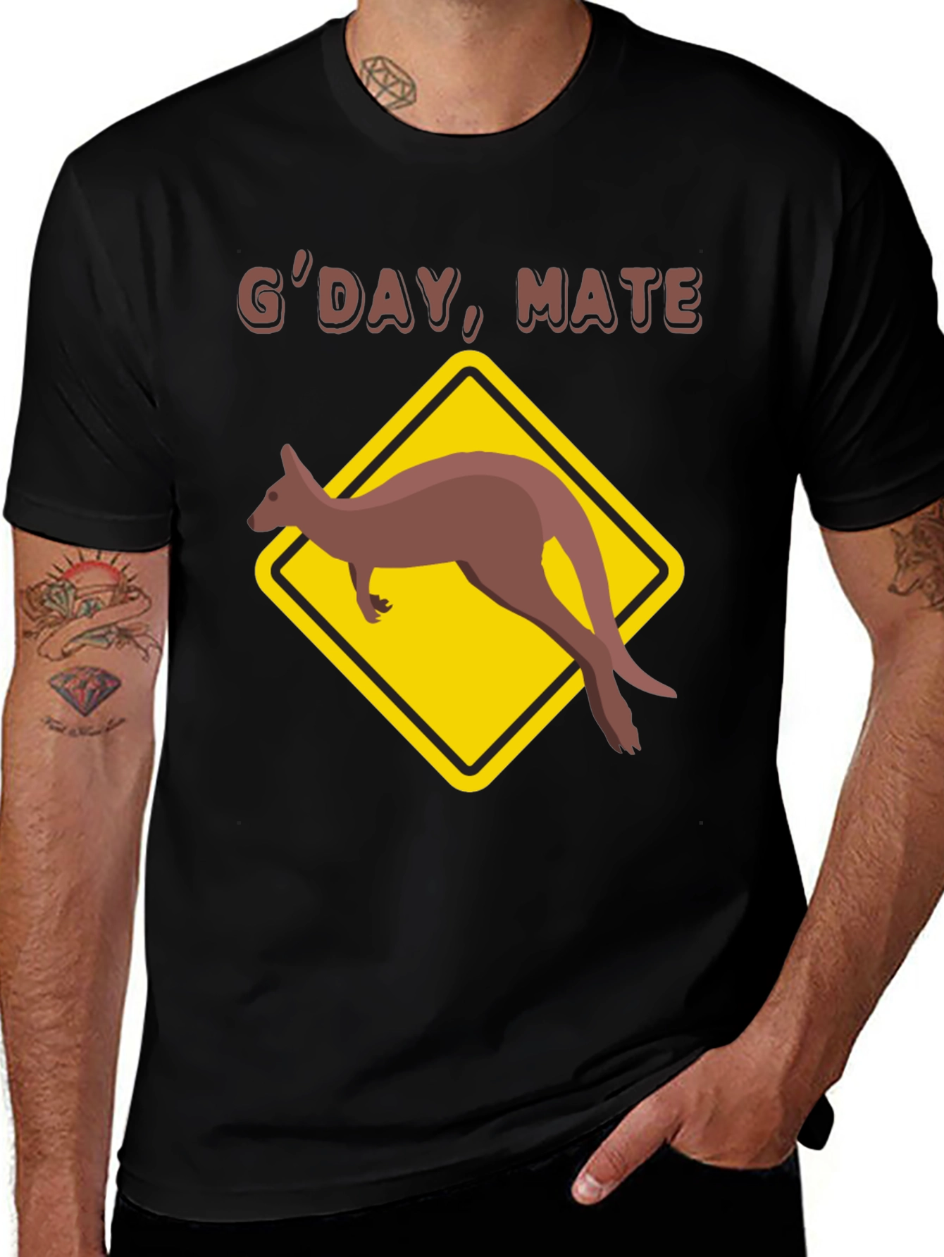 G'Day Mate Kangaroo T-Shirt - Australian Souvenir Tee