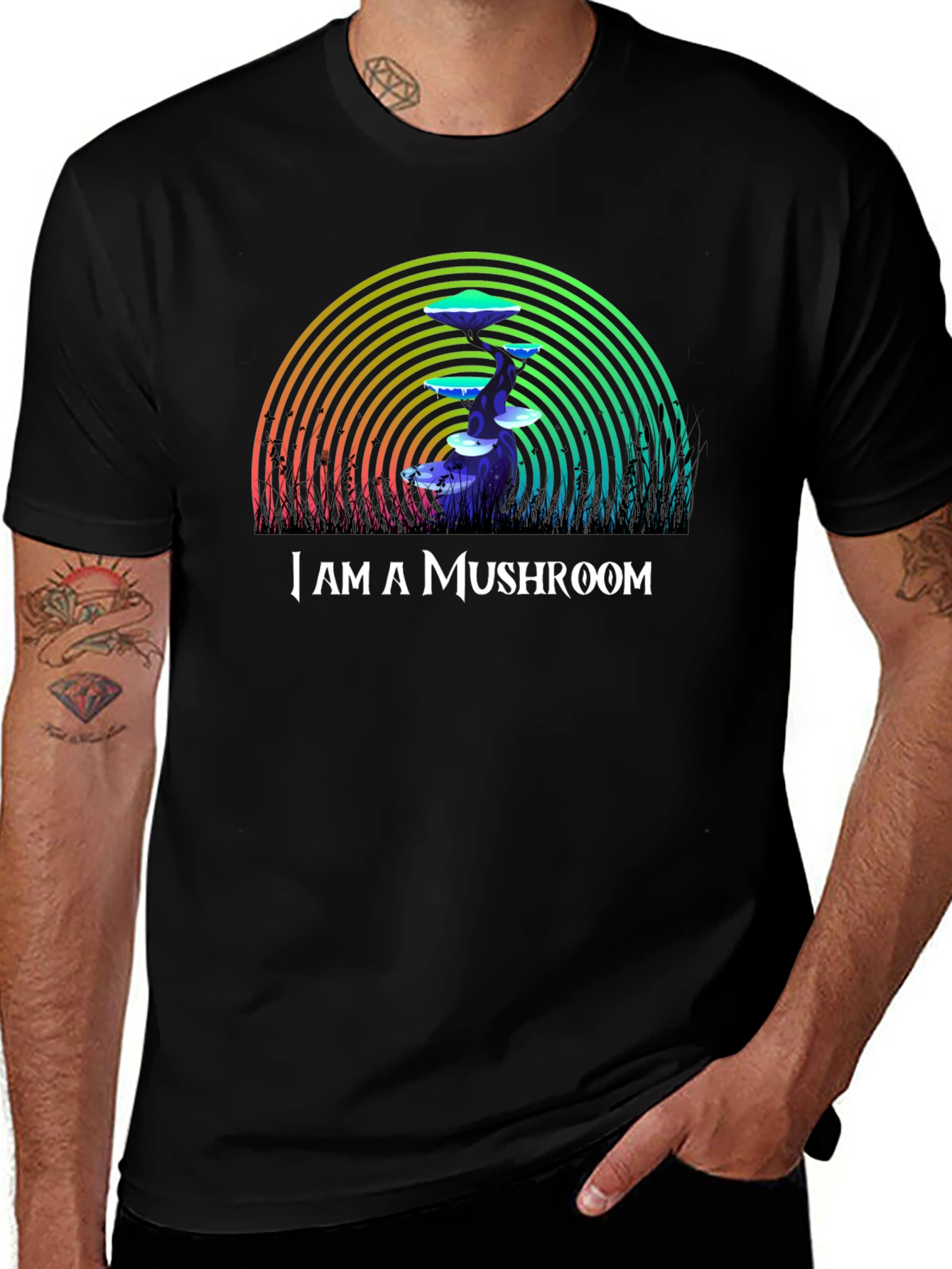 Variant 25 of I am A Mushroom Graphic T-Shirt