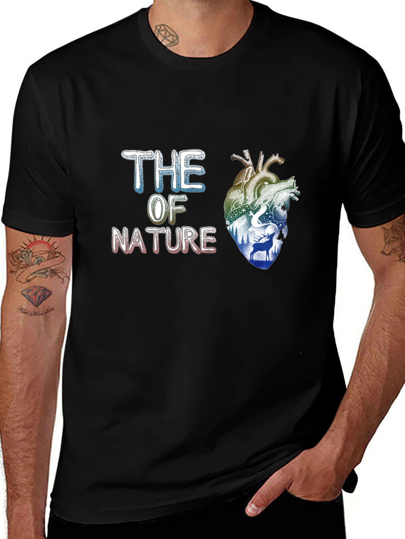 Variant 29 of The Heart of Nature Graphic T-Shirt