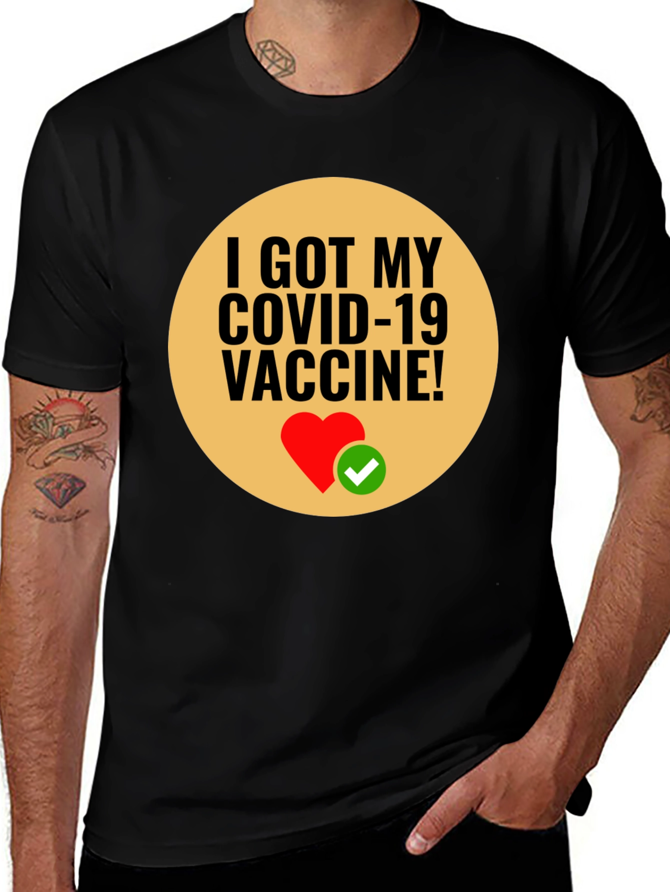 Variant 21 of I Got My COVID-19 Vaccine T-Shirt