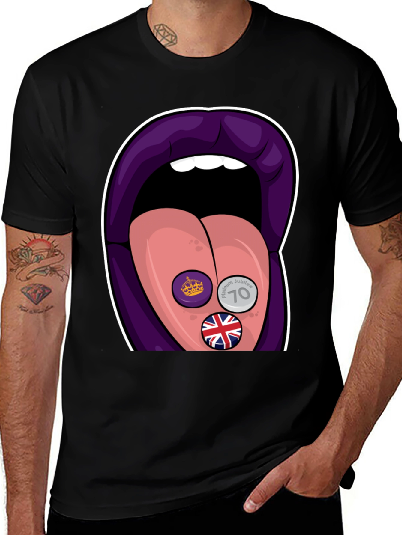 Variant 22 of Queen Jubilee Tongue T-Shirt