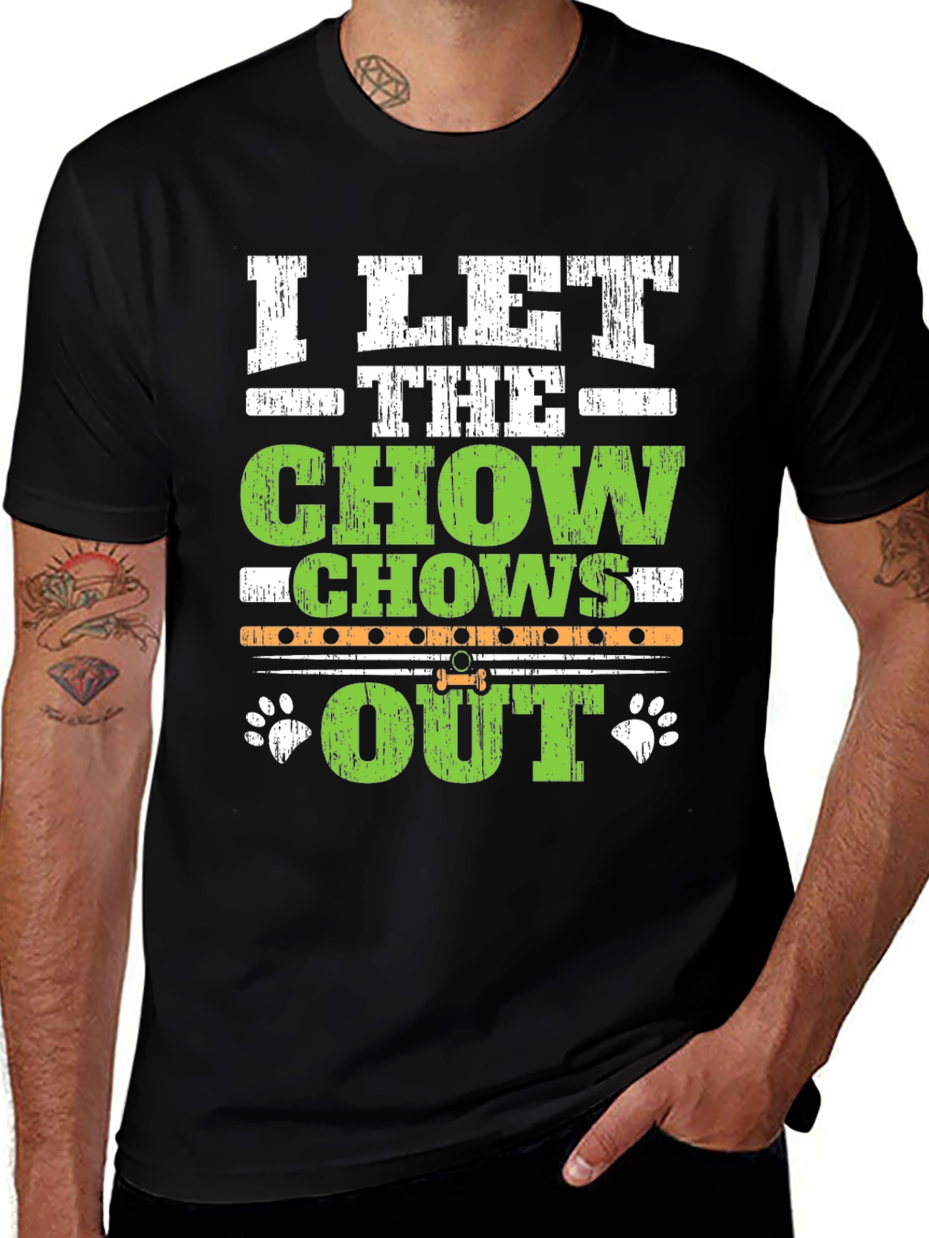 I Let The Chow Chows Out T-Shirt