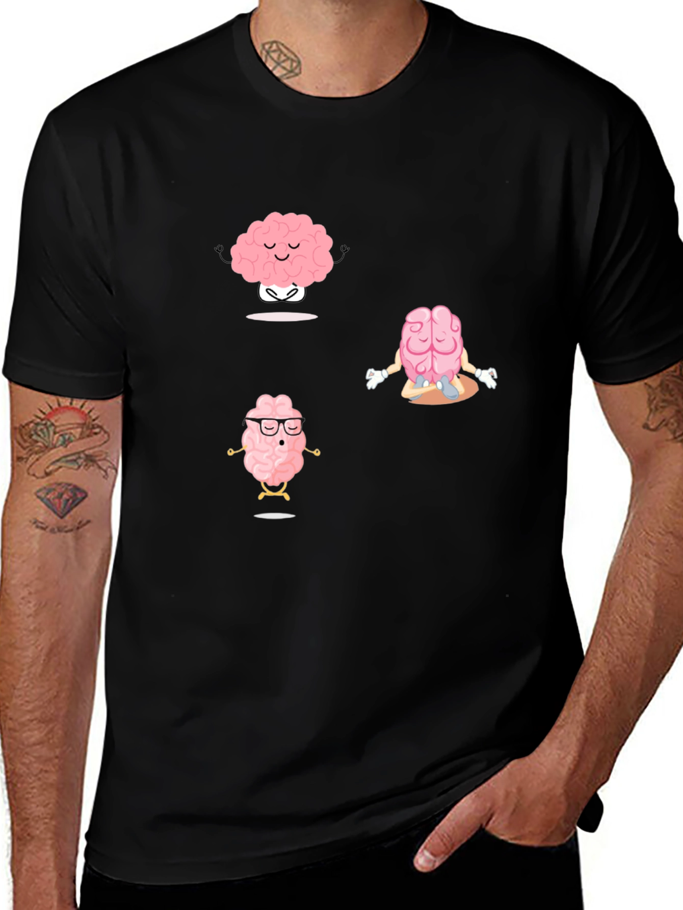 Variant 3 of Brain Yoga T-Shirt