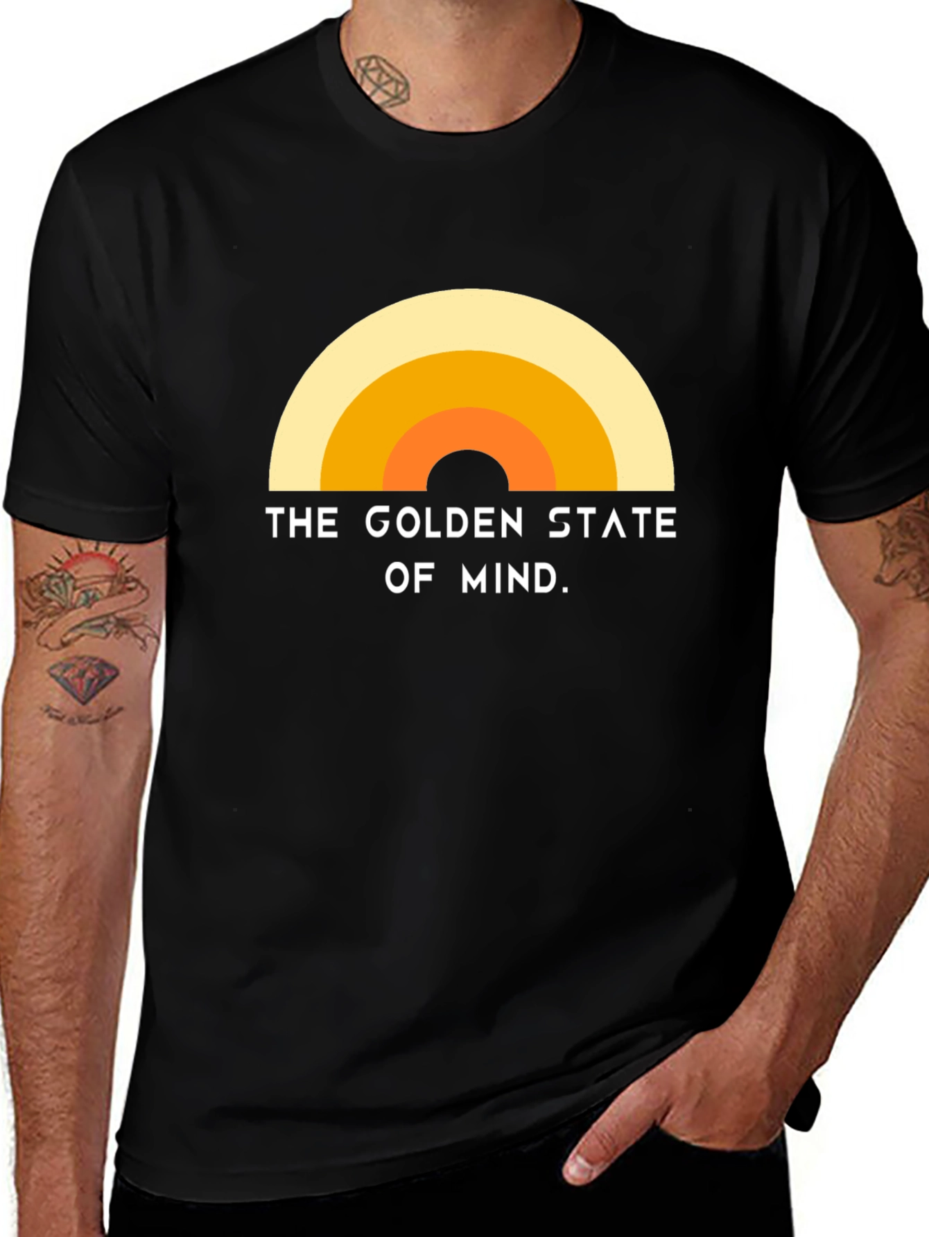 Variant 13 of Golden State Mind T-Shirt - Retro California Vibes