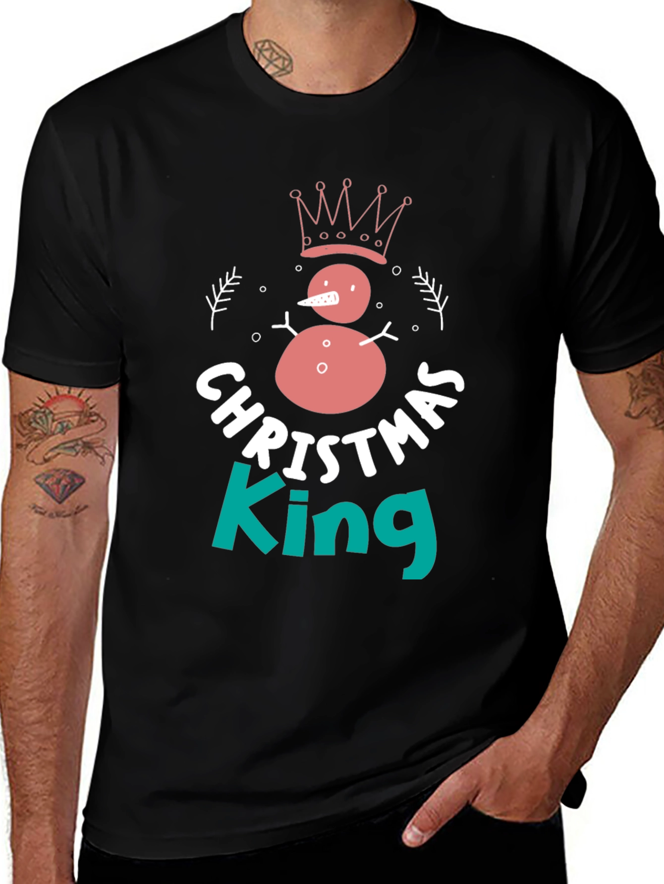 Christmas King T-Shirt - Holiday Festive Tee