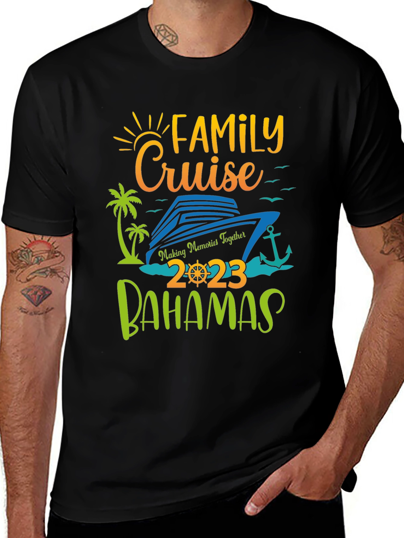 Family Cruise Bahamas 2023 T-Shirt