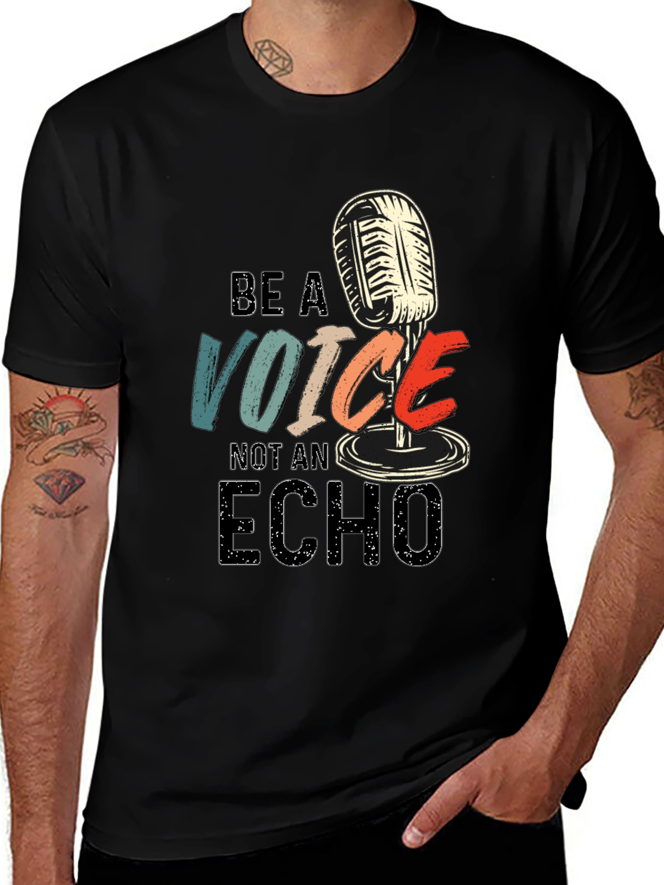 Variant 20 of Be A Voice Not An Echo T-Shirt