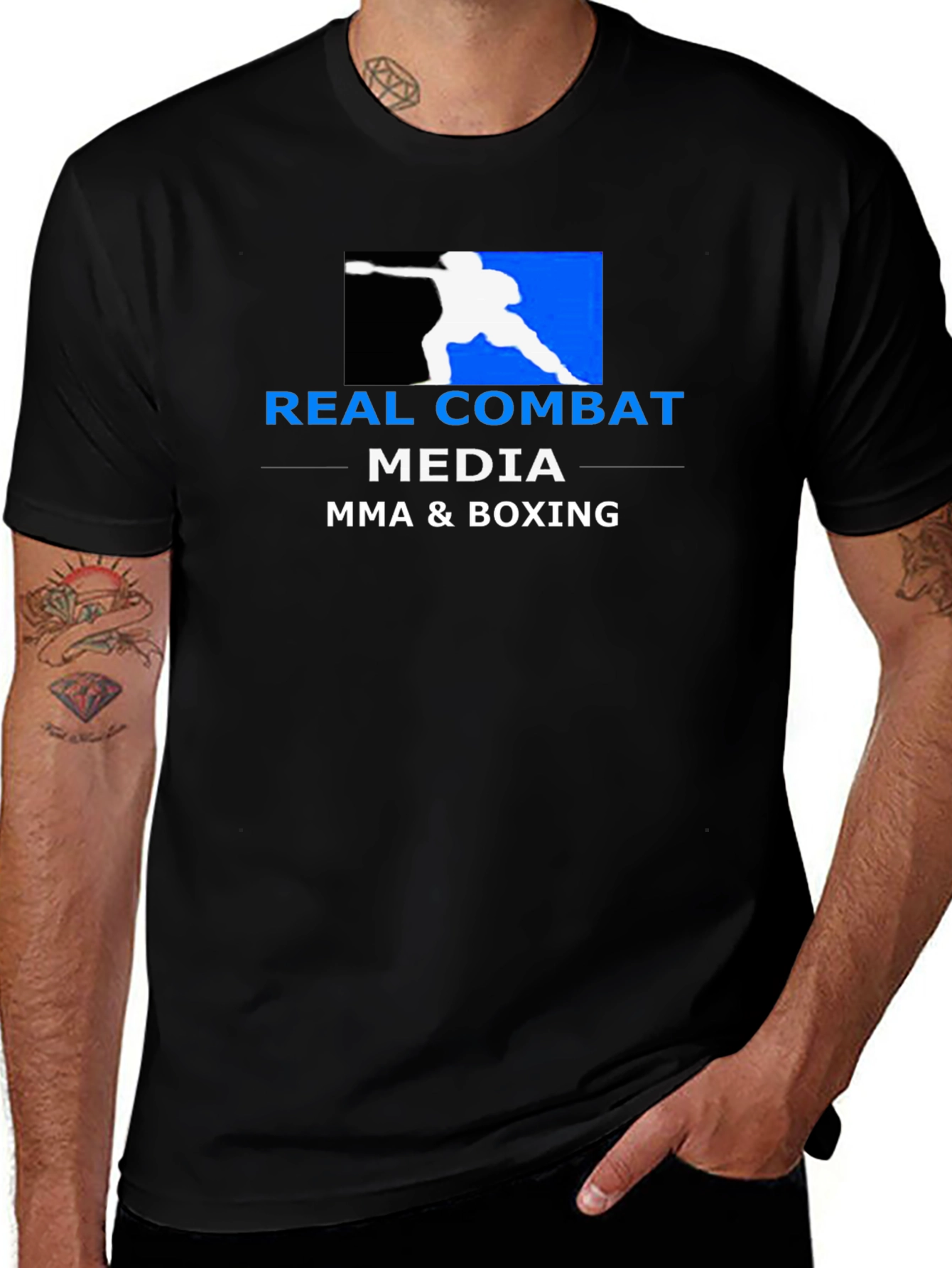 Real Combat Media MMA Boxing T-Shirt