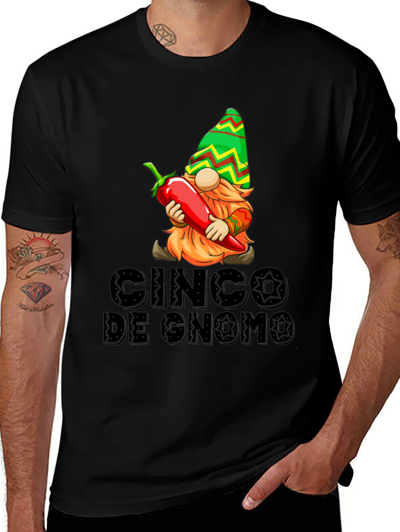 Variant 24 of Cinco De Gnomo Graphic T-Shirt