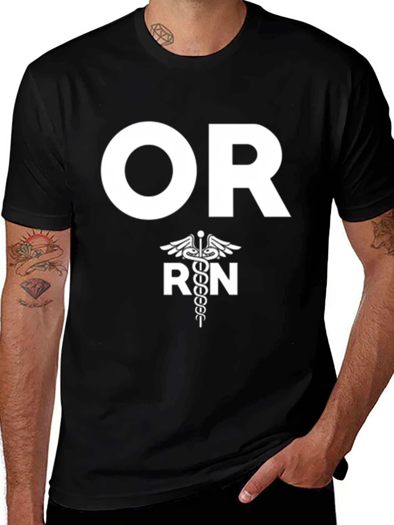 OR RN Graphic T-Shirt - Operating Room Registered Nurse Tee