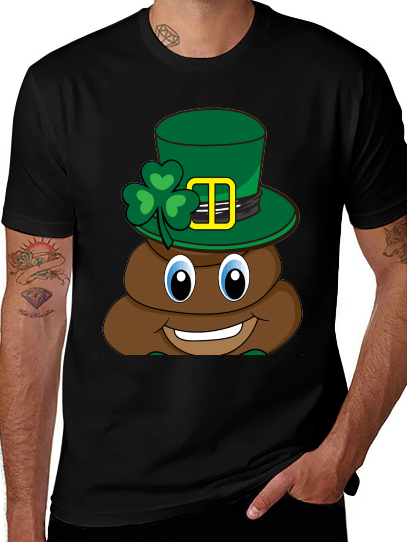Variant 23 of St Patrick's Day Lucky Poop T-Shirt