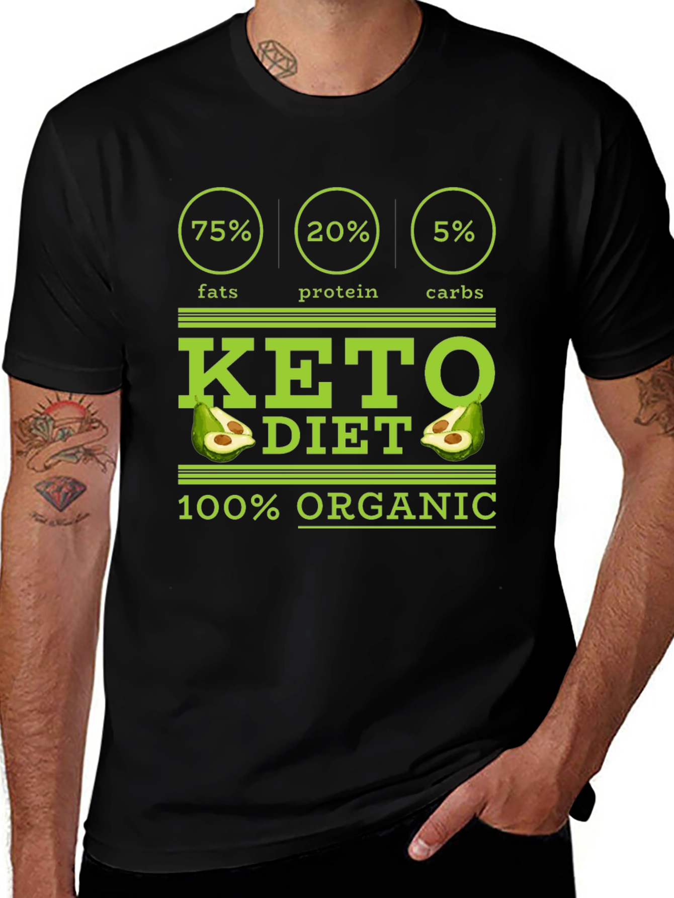 Keto Diet 100% Organic T-Shirt