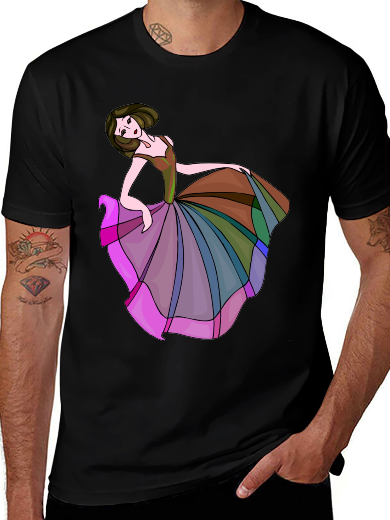 Variant 20 of Whimsical Woman T-Shirt