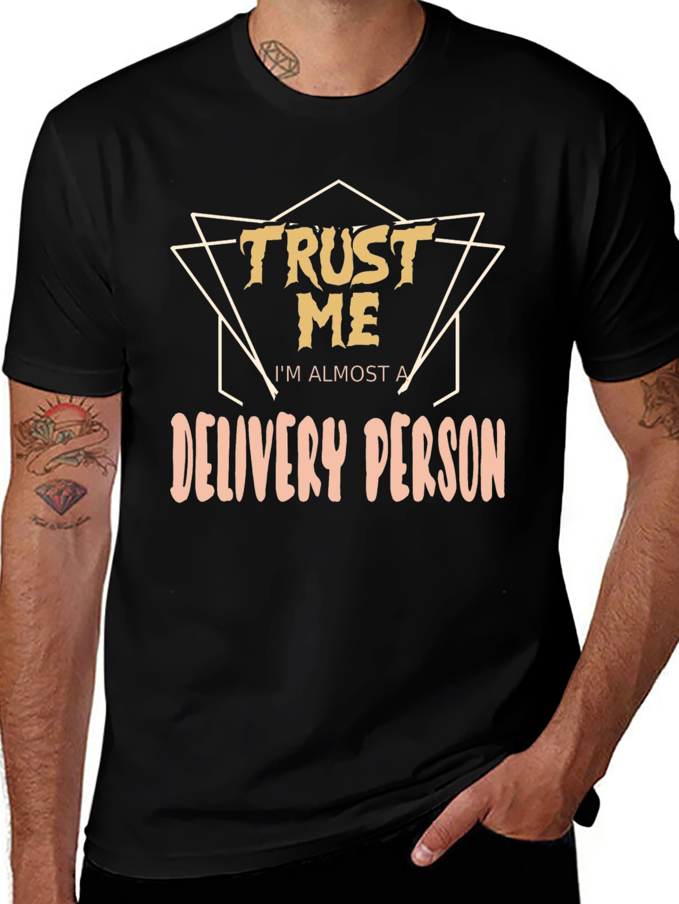 Variant 7 of Trust Me I'm Almost A Delivery Person T-Shirt