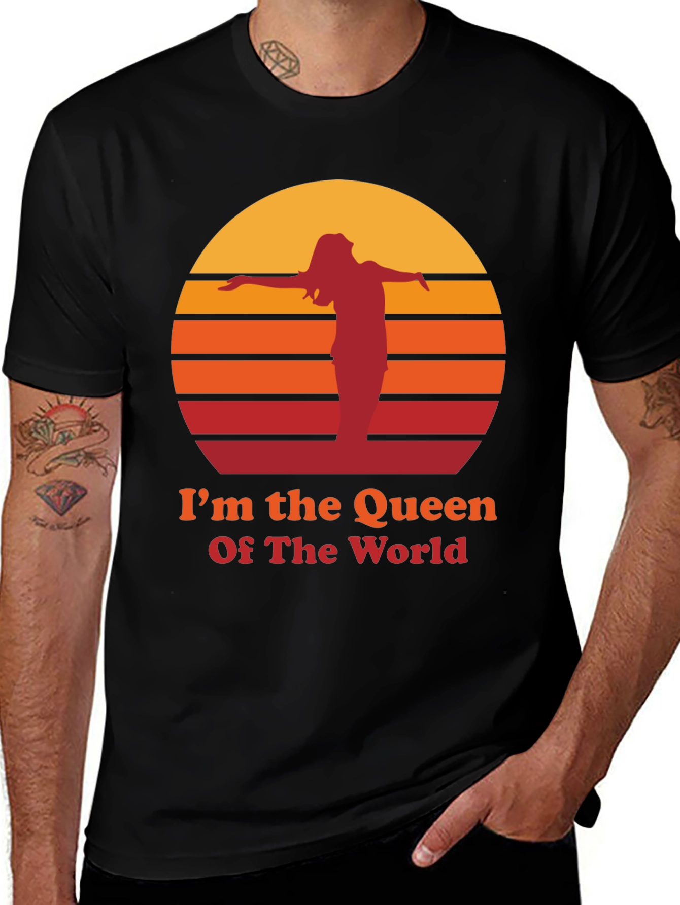 Variant 5 of I'm The Queen Of The World T-Shirt