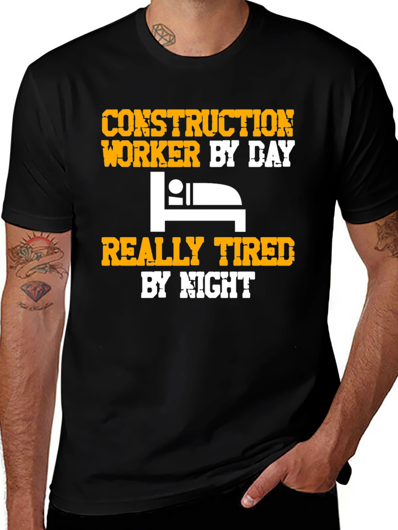 Variant 25 of Construction Worker Humor T-Shirt