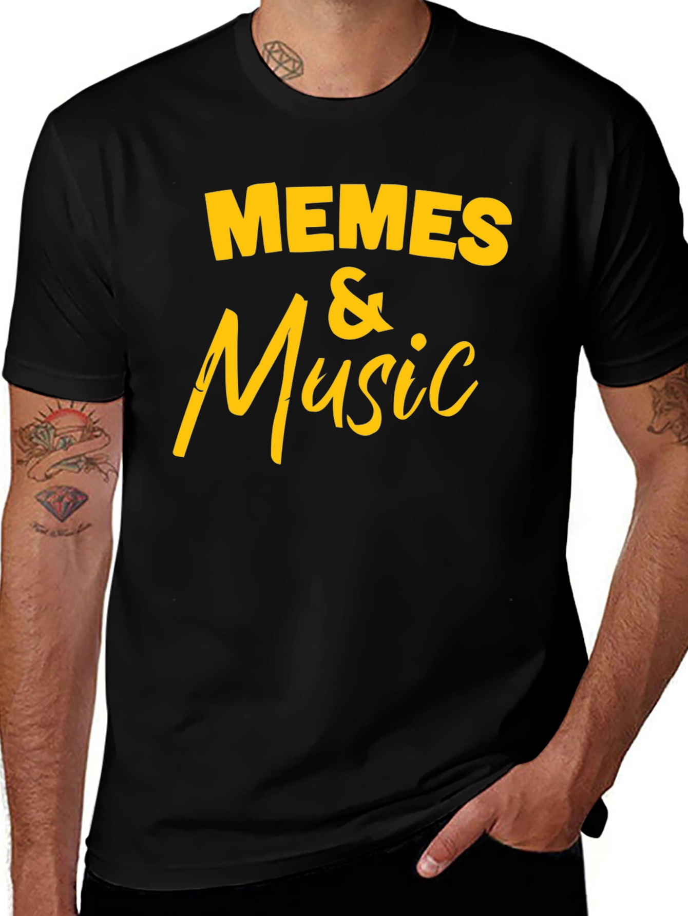 Variant 25 of Memes & Music Graphic T-Shirt - Casual Wear