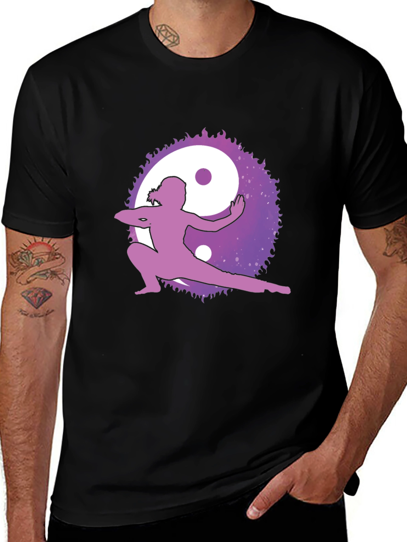 Variant 20 of Yin Yang Martial Arts Graphic Tee