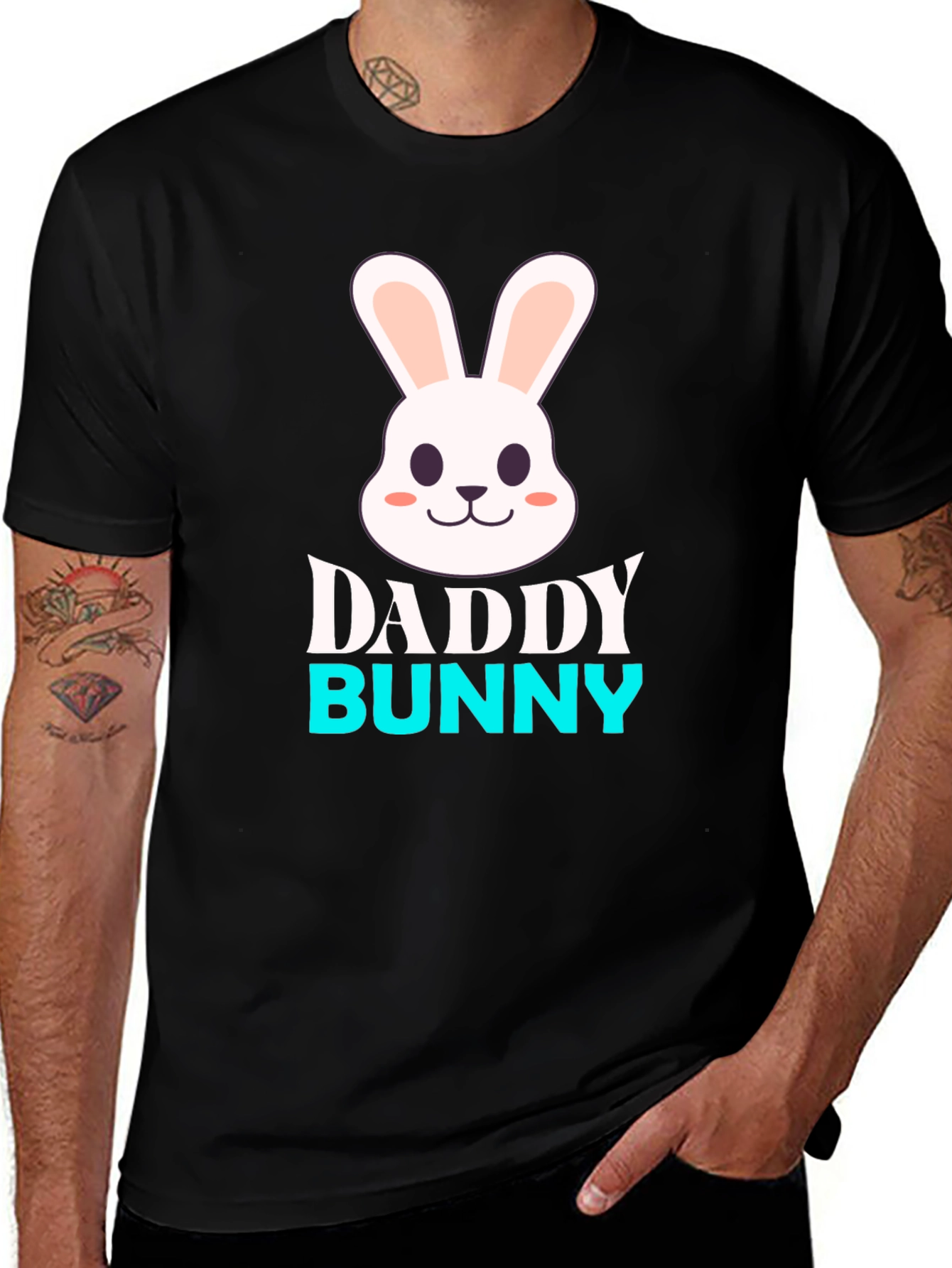 Variant 24 of Daddy Bunny Graphic T-Shirt