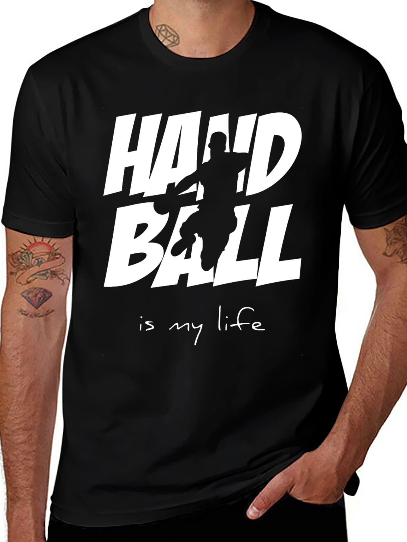 Variant 14 of Handball is my life T-Shirt