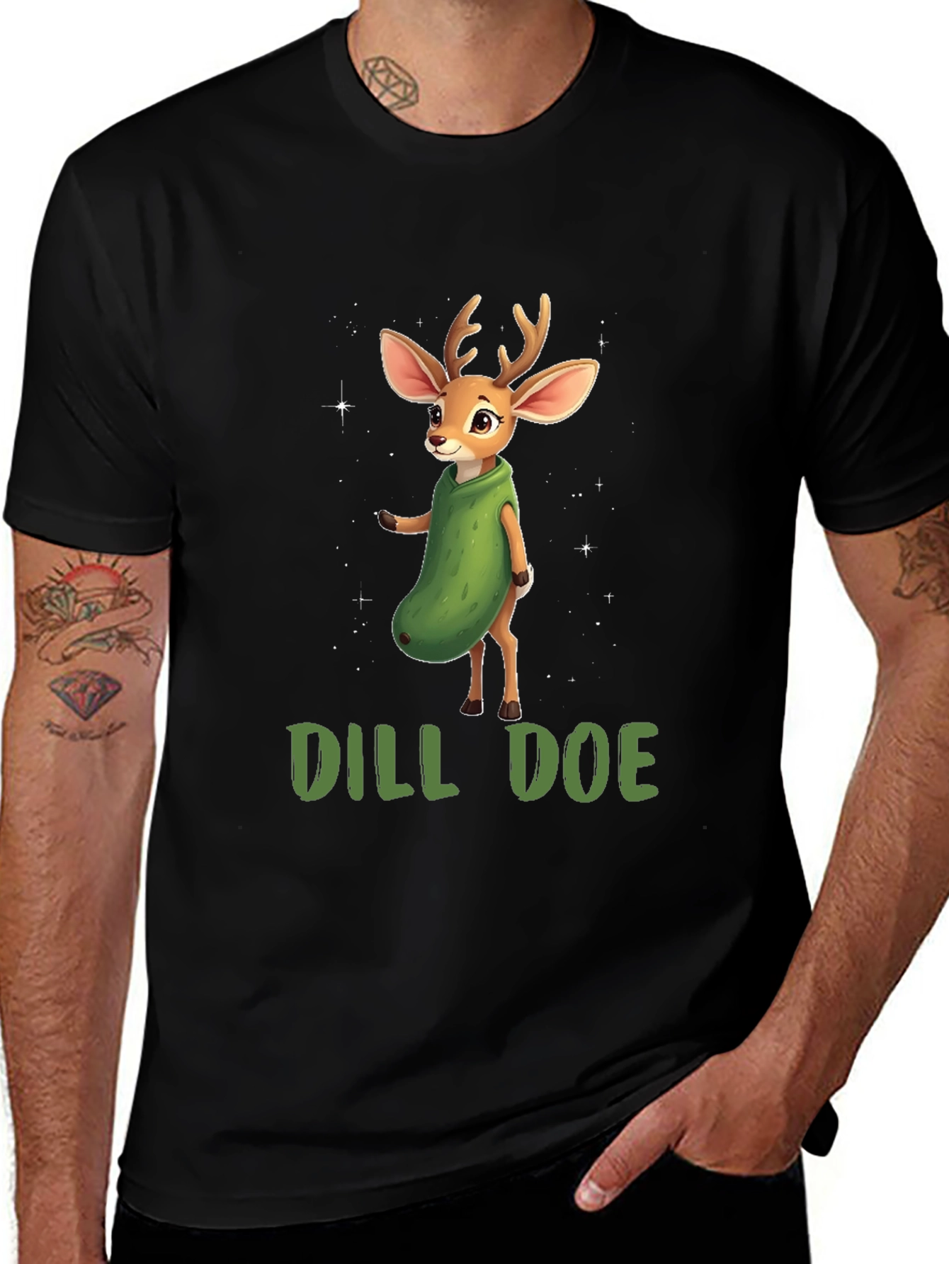 Variant 27 of Dill Doe Deer Graphic T-Shirt