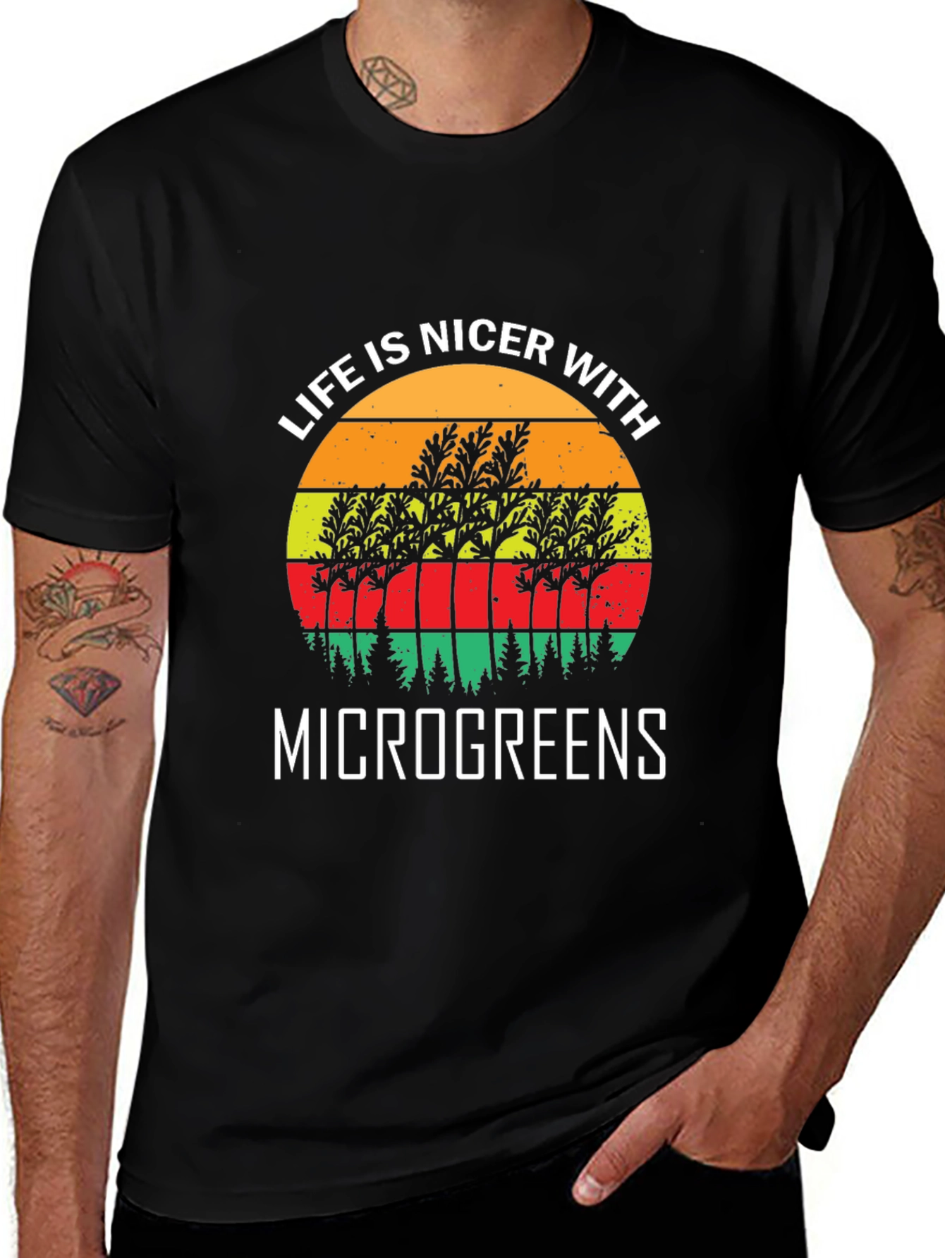 Microgreens T-Shirt - Life is Nicer Graphic Tee