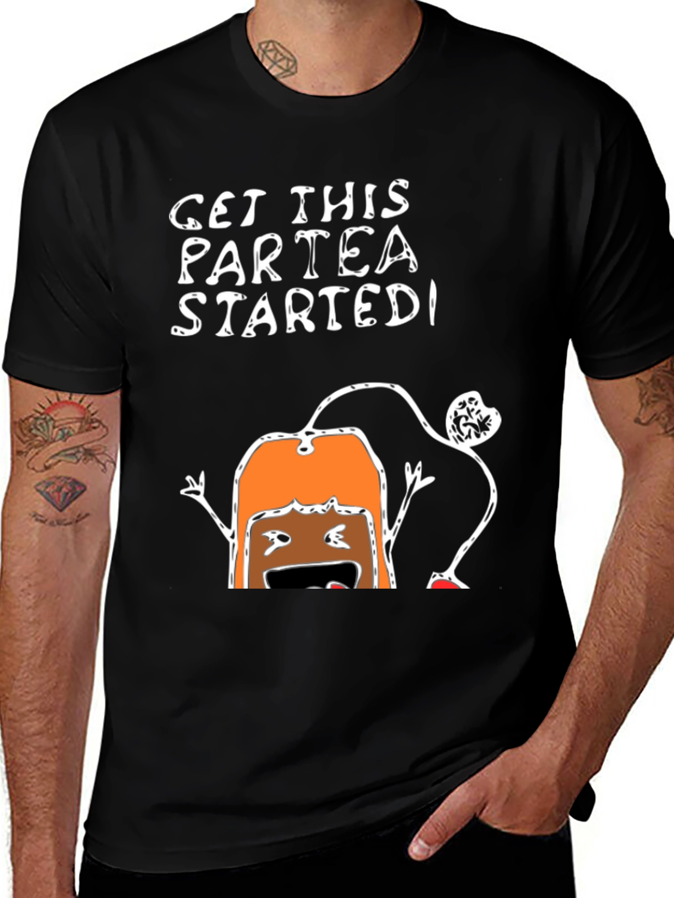 Variant 26 of Get This Partea Started Graphic Tee