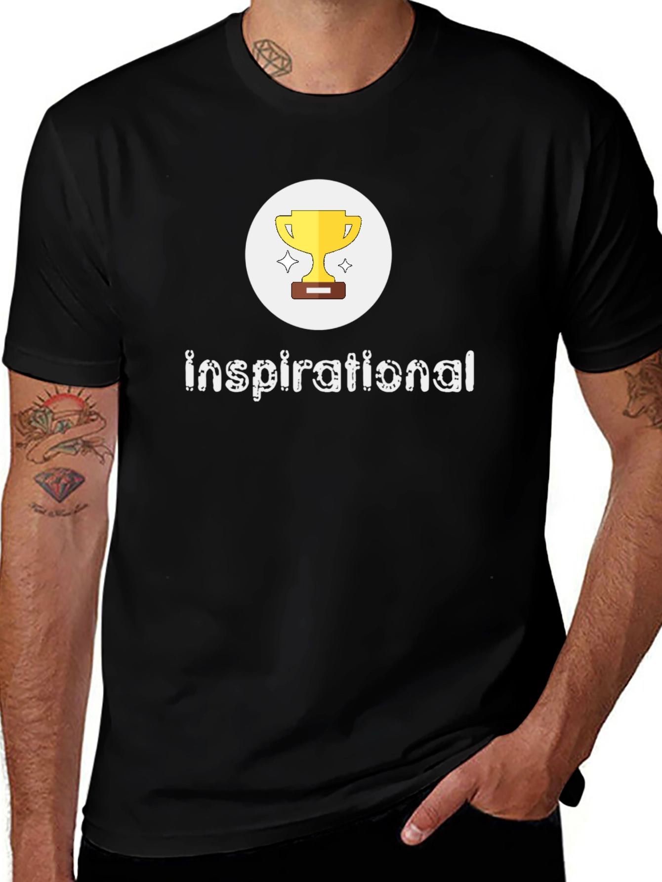 Variant 26 of Inspirational Trophy Graphic T-Shirt