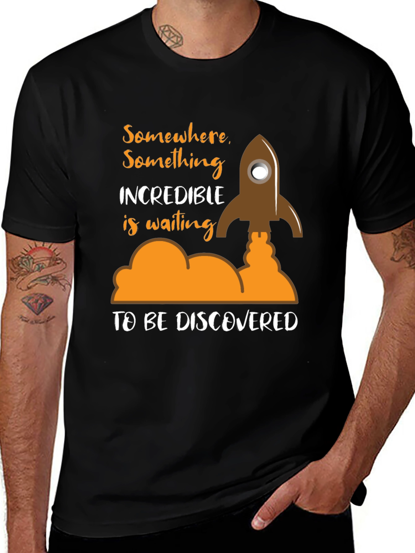 Variant 6 of Incredible Discovery T-Shirt - Space Exploration Tee