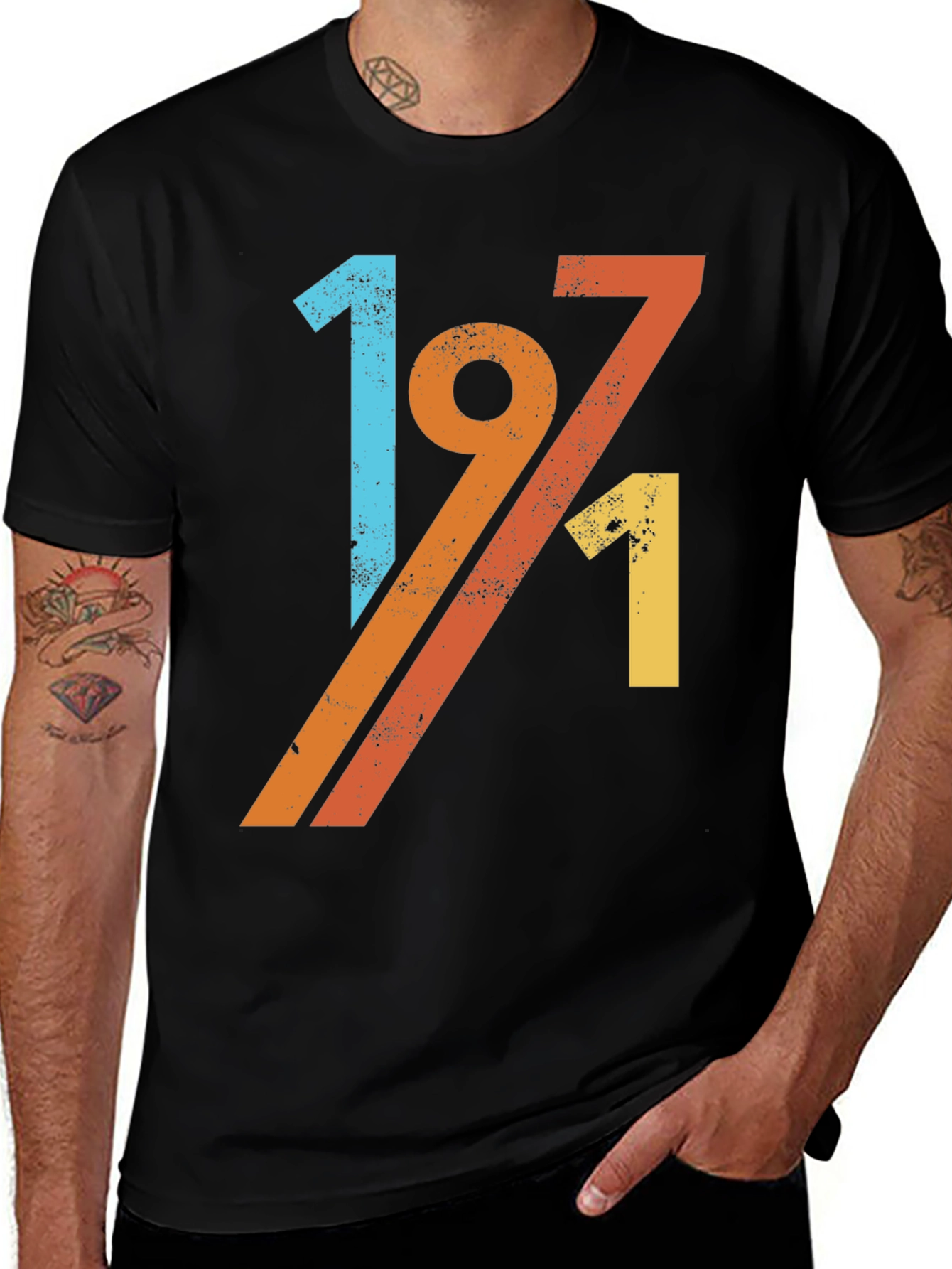 Variant 6 of Retro 1971 Graphic T-Shirt