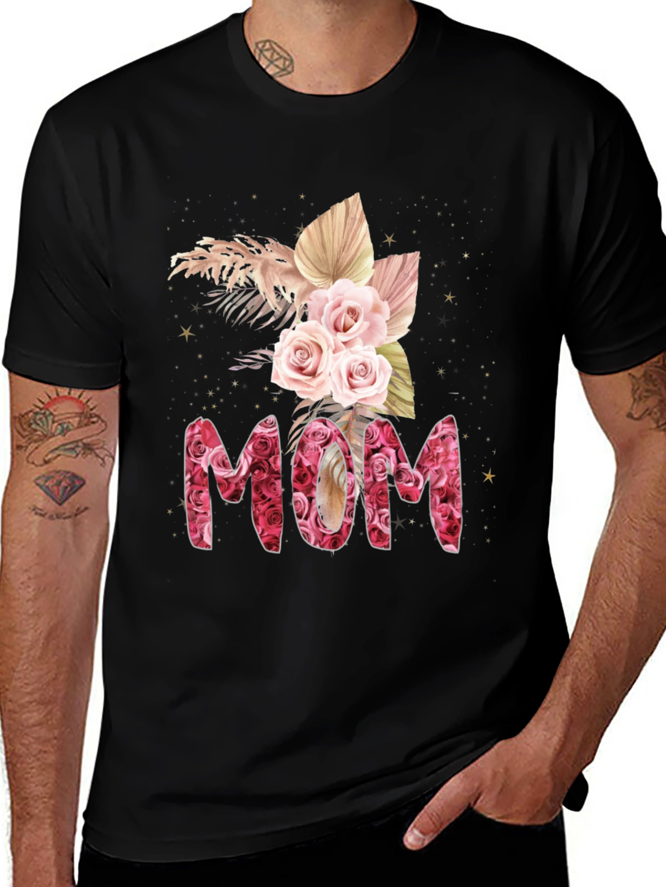Variant 7 of Floral MOM T-Shirt