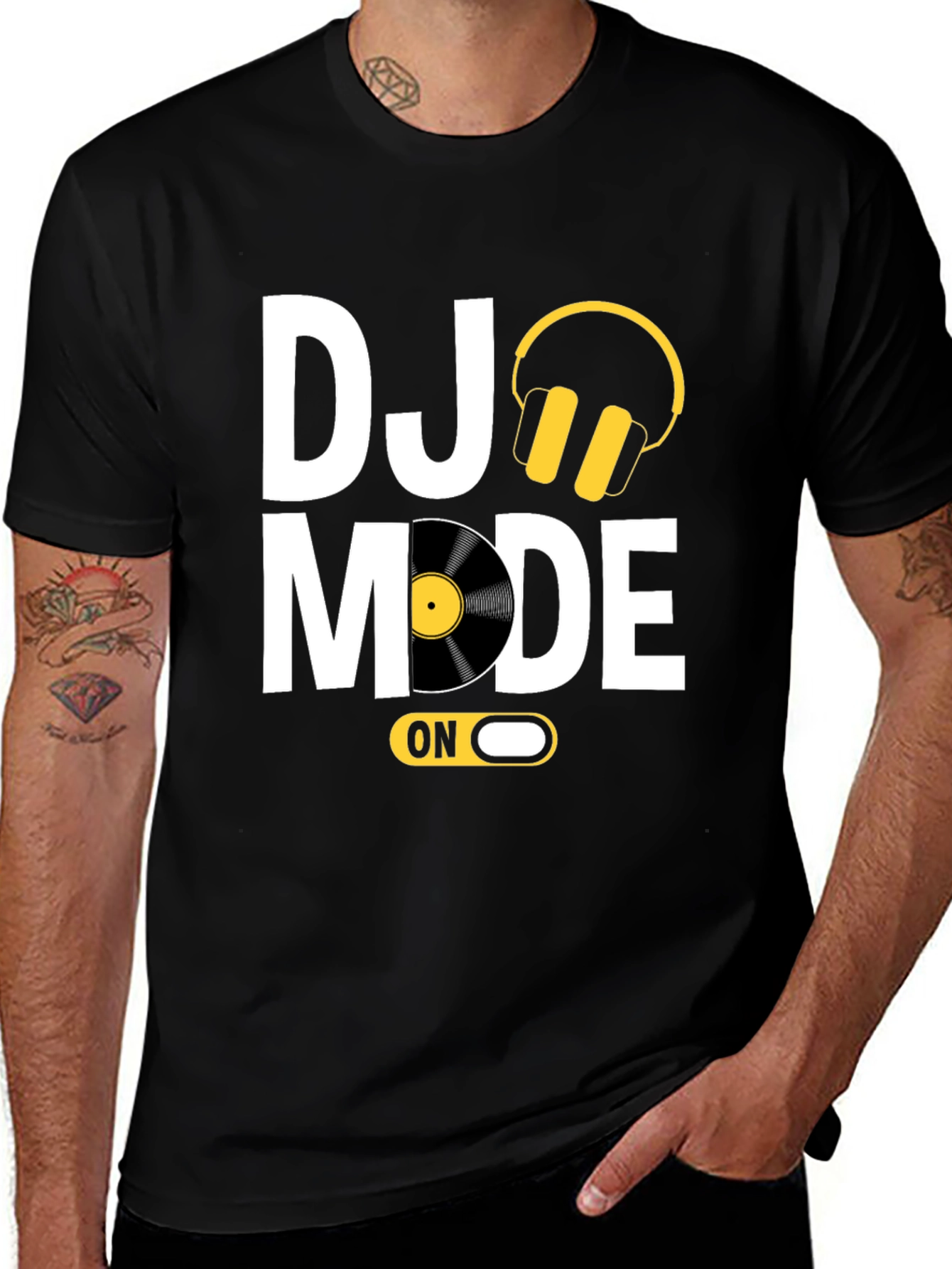 DJ Mode On T-Shirt - Music Lover Apparel