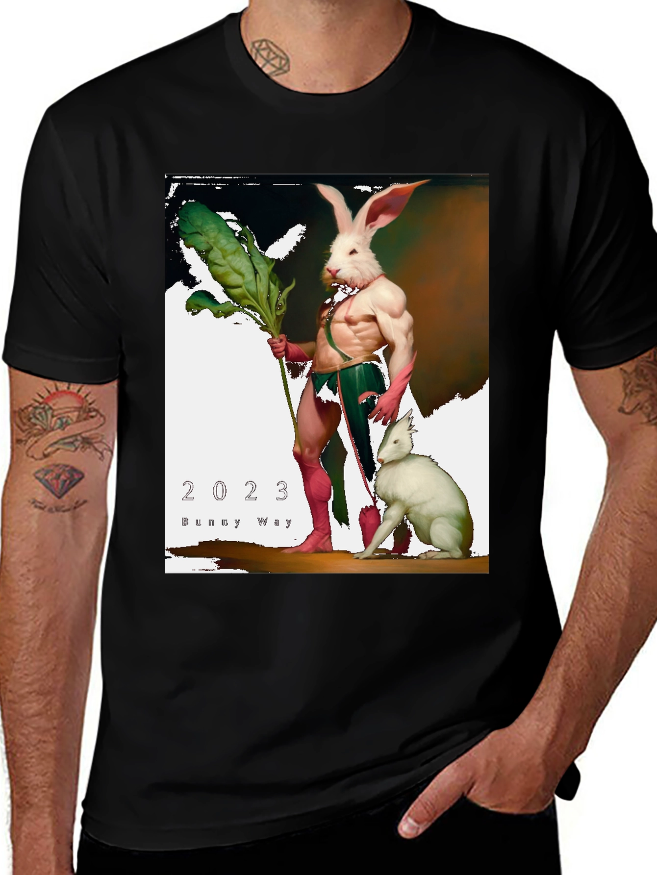 Variant 29 of Bunny Way 2023 Graphic T-Shirt