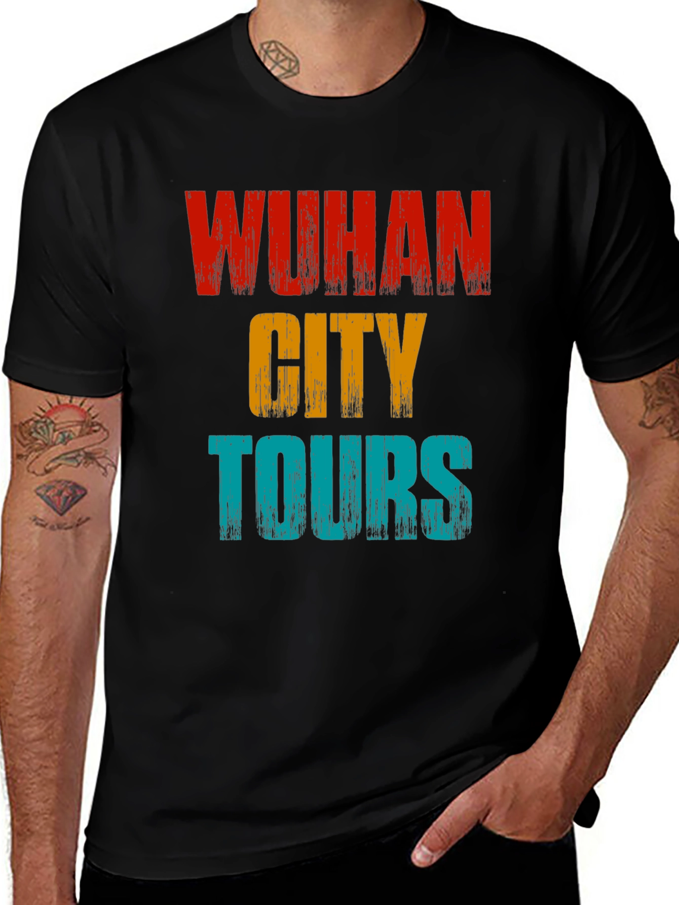 Wuhan City Tours Graphic T-Shirt
