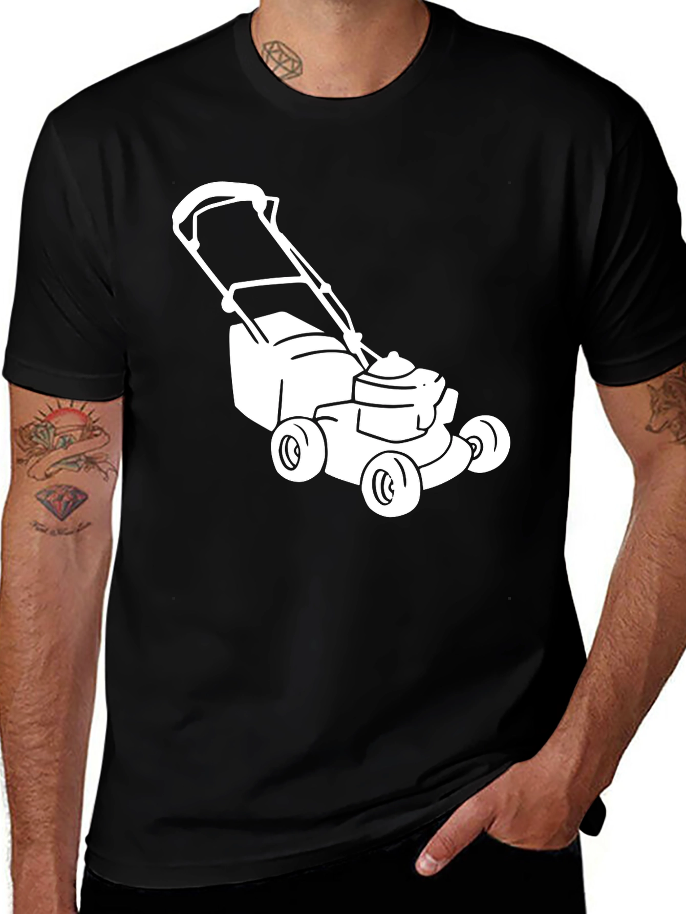 Variant 15 of Lawn Mower T-Shirt - Gardener Tee