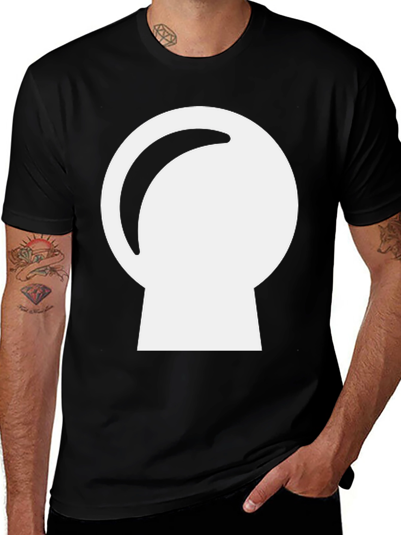 Variant 24 of Minimalist Fortune Teller T-Shirt