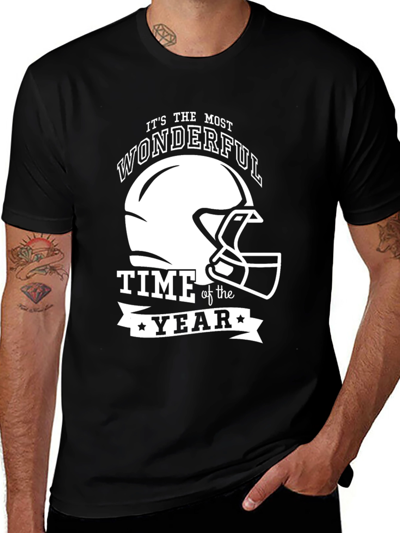 Variant 4 of Wonderful Time of Year Football T-Shirt