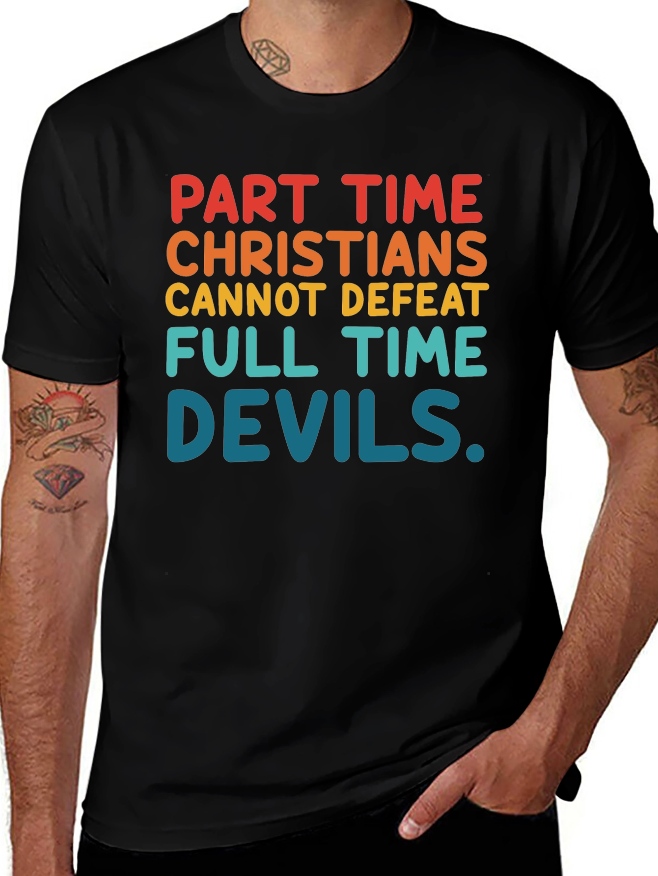 Variant 11 of Part Time Christians Graphic Tee