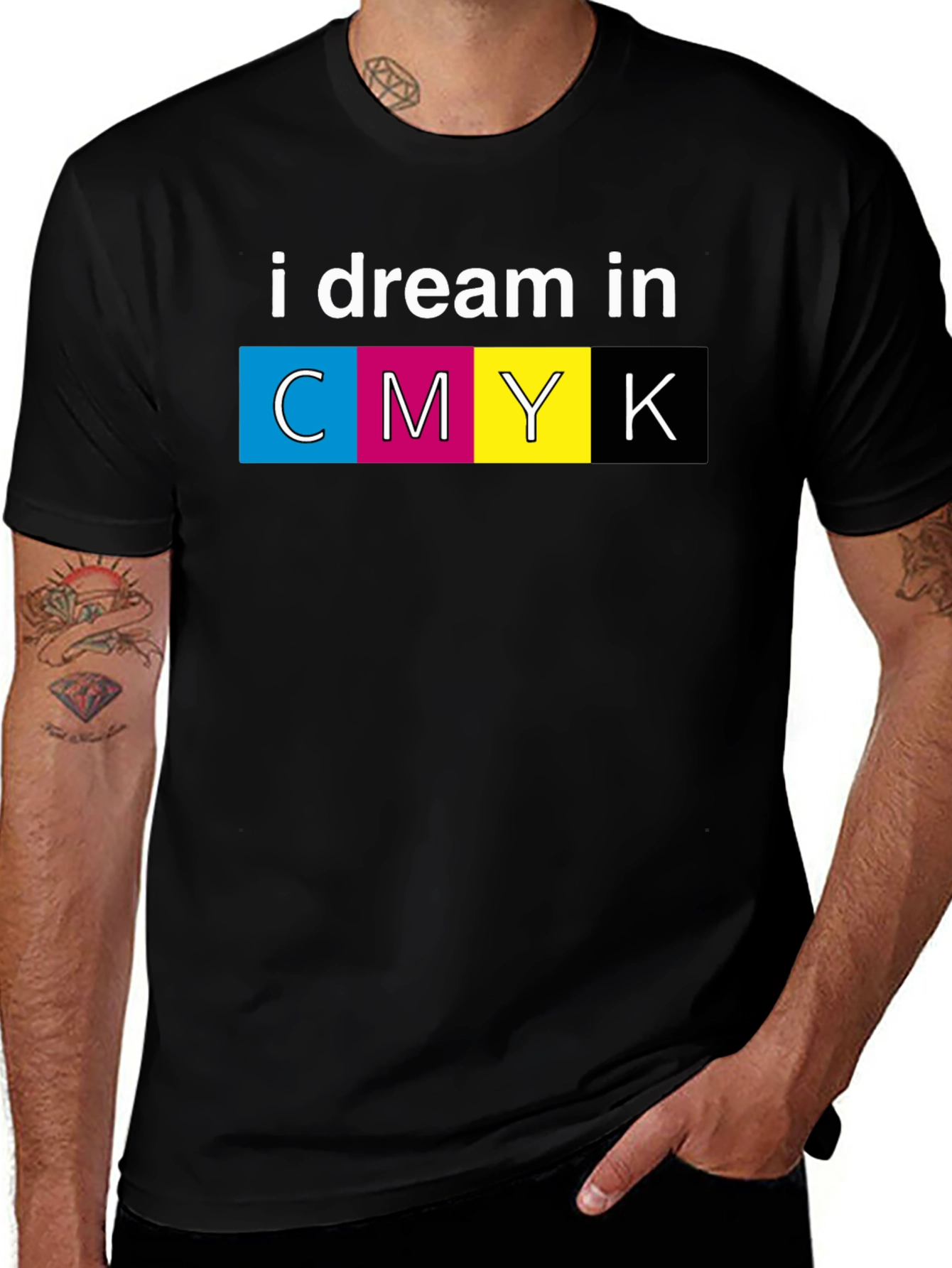 I Dream in CMYK Graphic T-Shirt