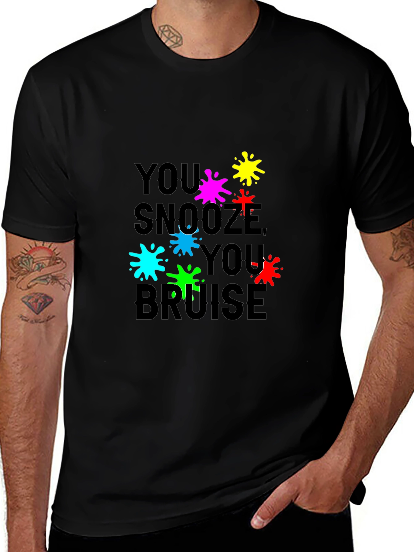 Variant 13 of You Snooze, You Bruise Graphic Tee