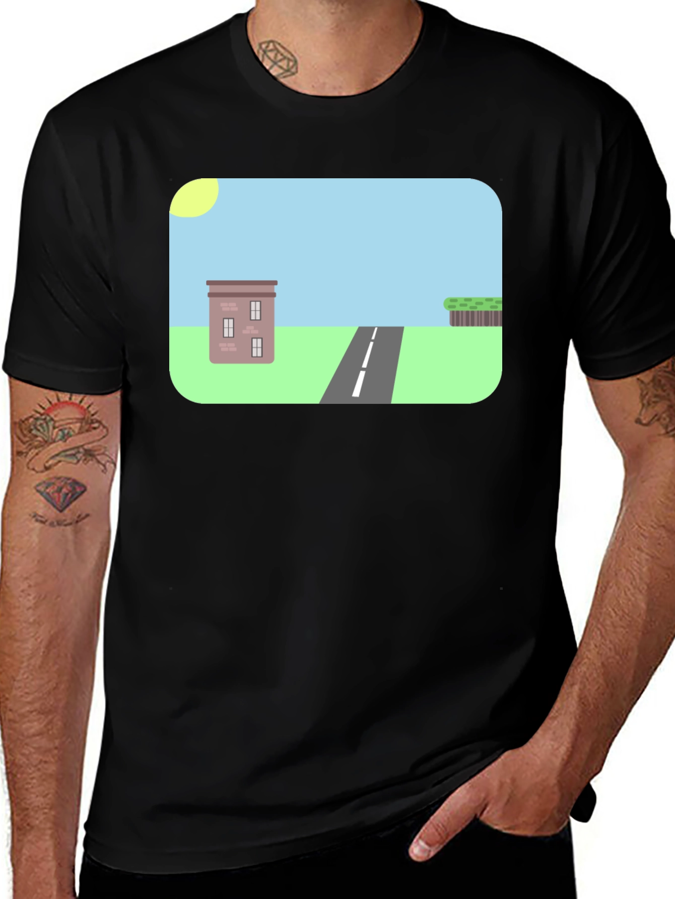 Variant 11 of Retro Road Trip Graphic Tee - Classic Style Shirt