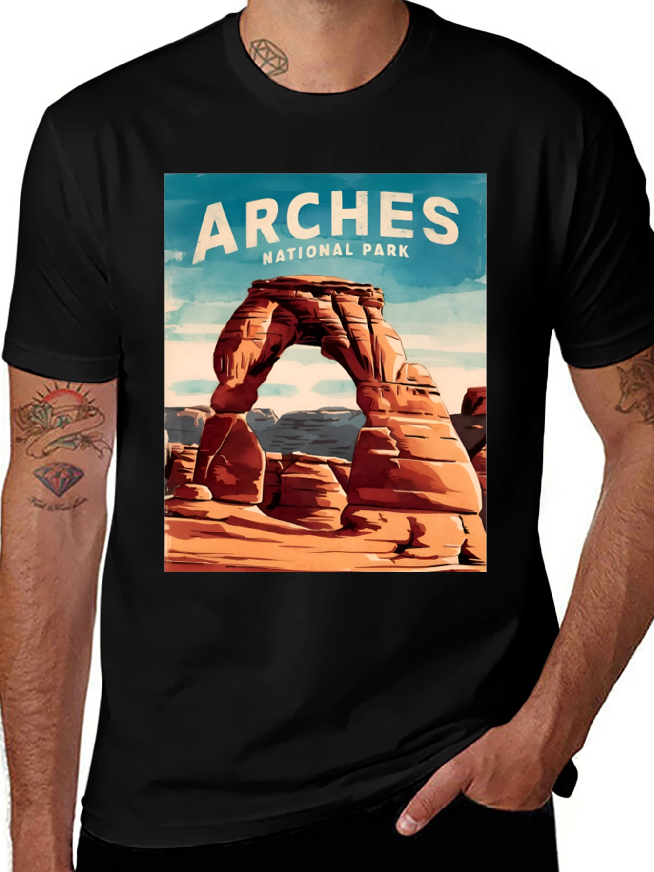 Arches National Park Graphic Tee