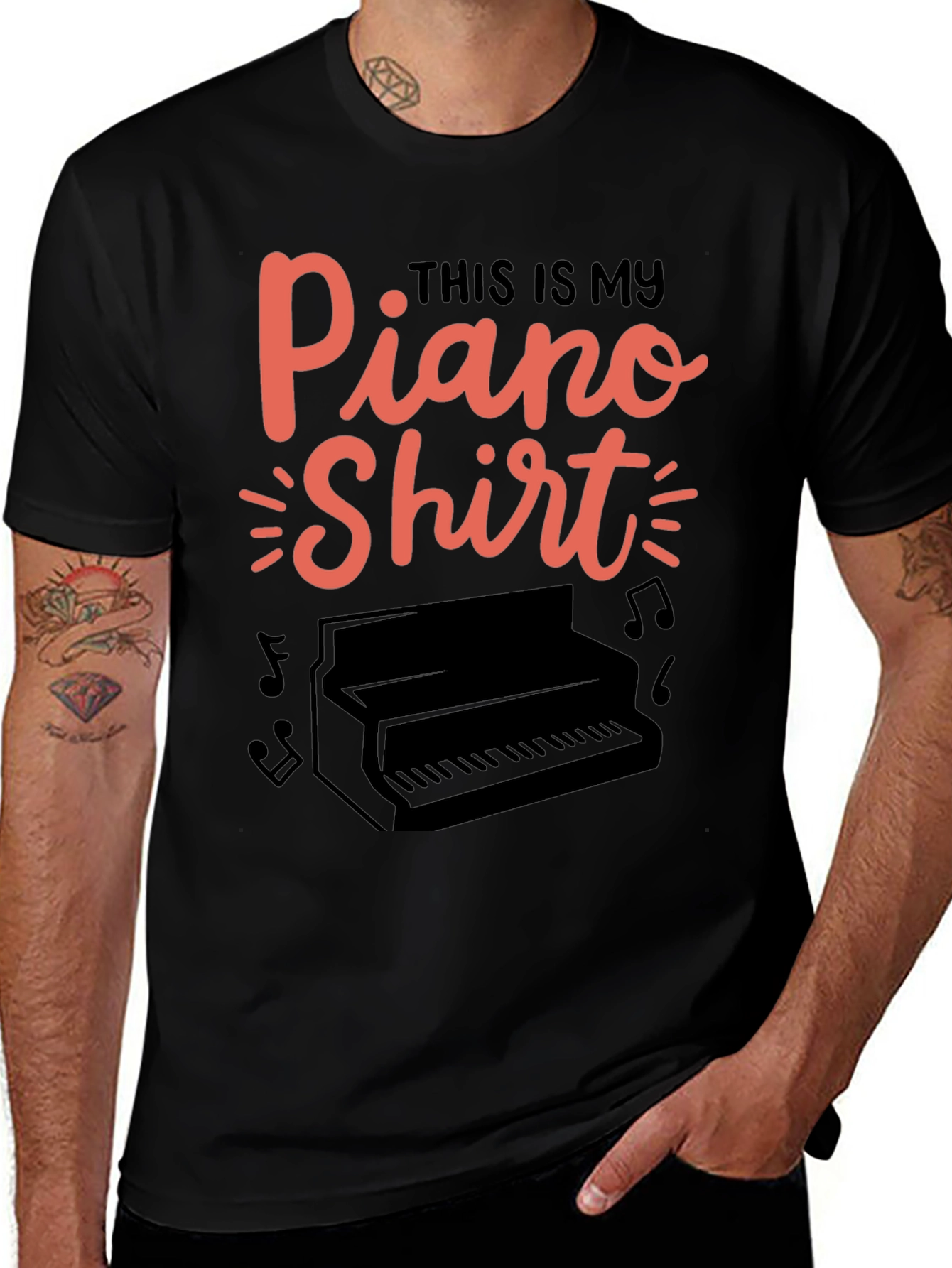 Piano Shirt - Musician Tee